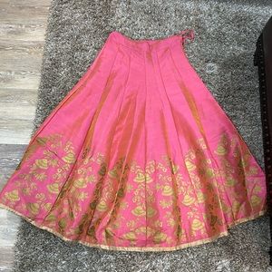 Indian lehenga skirt